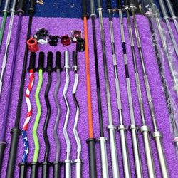 HUGE BARBELL + CURLBAR SALE! GYM EQUIPMENT