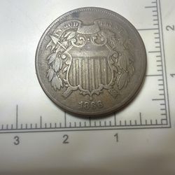 Lot of (2) 1(contact info removed) 2Cent Shield VF-XF Condition🔥