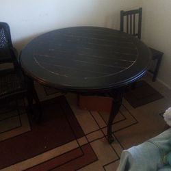 Antique Table &  Chair 