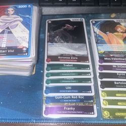 ONE PIECE OP4 KINGDOMS OF INTRIGUE “LOT” of 96 CARDS TOTAL