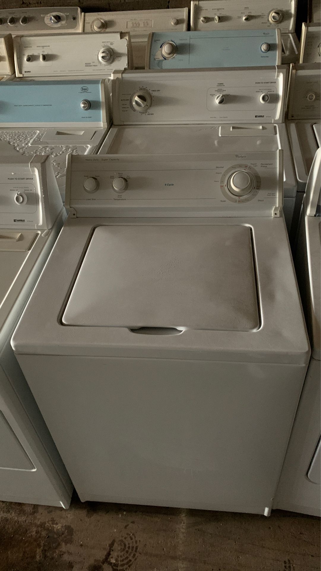 Whirlpool washer and dryer set