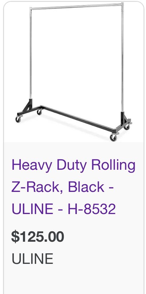 Z- Rack, Clothing Rack