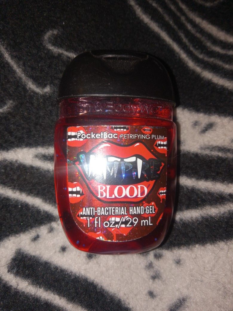 Bath & Body "Vampire Blood" Hand Sanitizer 1floz.