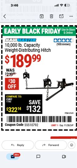 Towing Weight Distributing Hitch