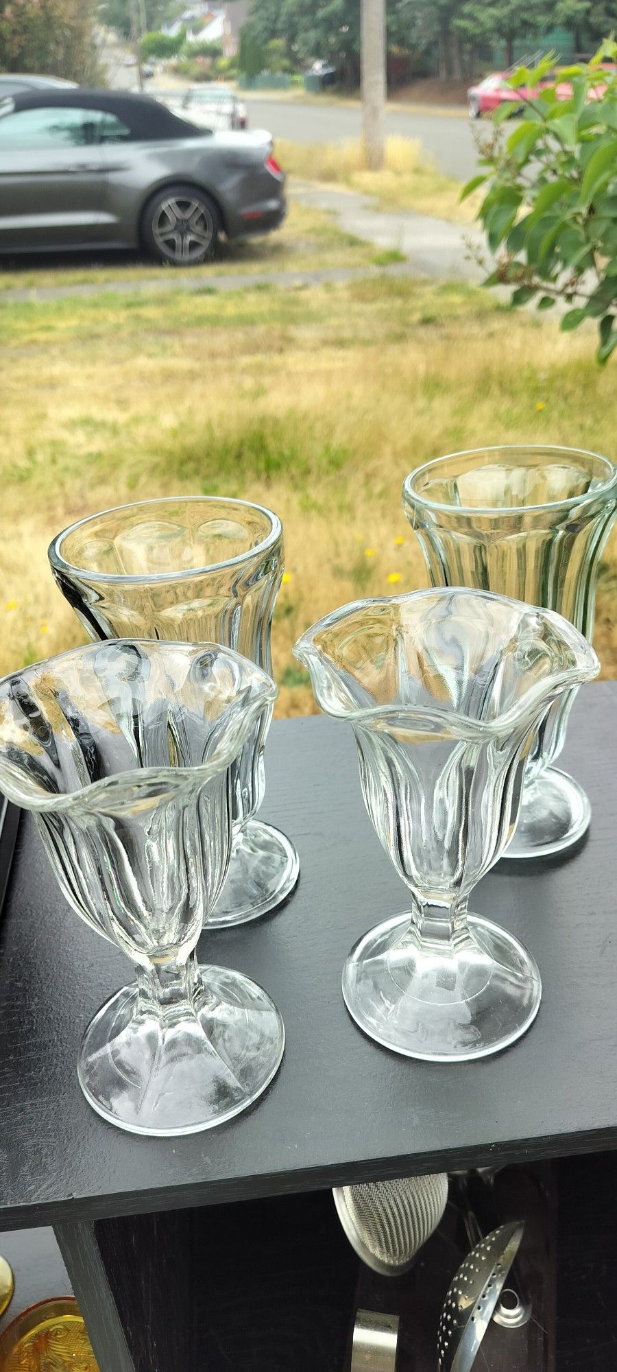 All Used Dessert Cups Or You Can Use Them To Drink Out Of