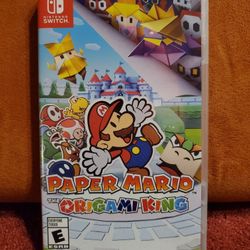 Paper Mario The Origami King For Nintendo Switch 
