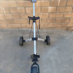 Folding Golf Push Cart – Lightweight & Easy to Store