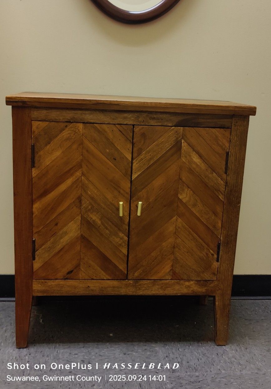 West Elm Wood Entry Cabinet