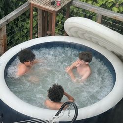 Portable Hot Tub Spa (Intex PureSpa) - Works Great!