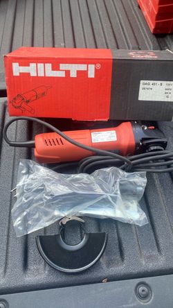 Hilti corded grinder