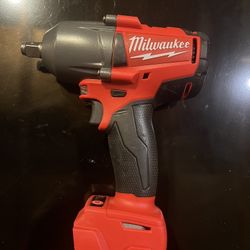 Milwaukee wrench is 18 volts.