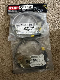 WRX/STI steel Braided BRAKE Lines