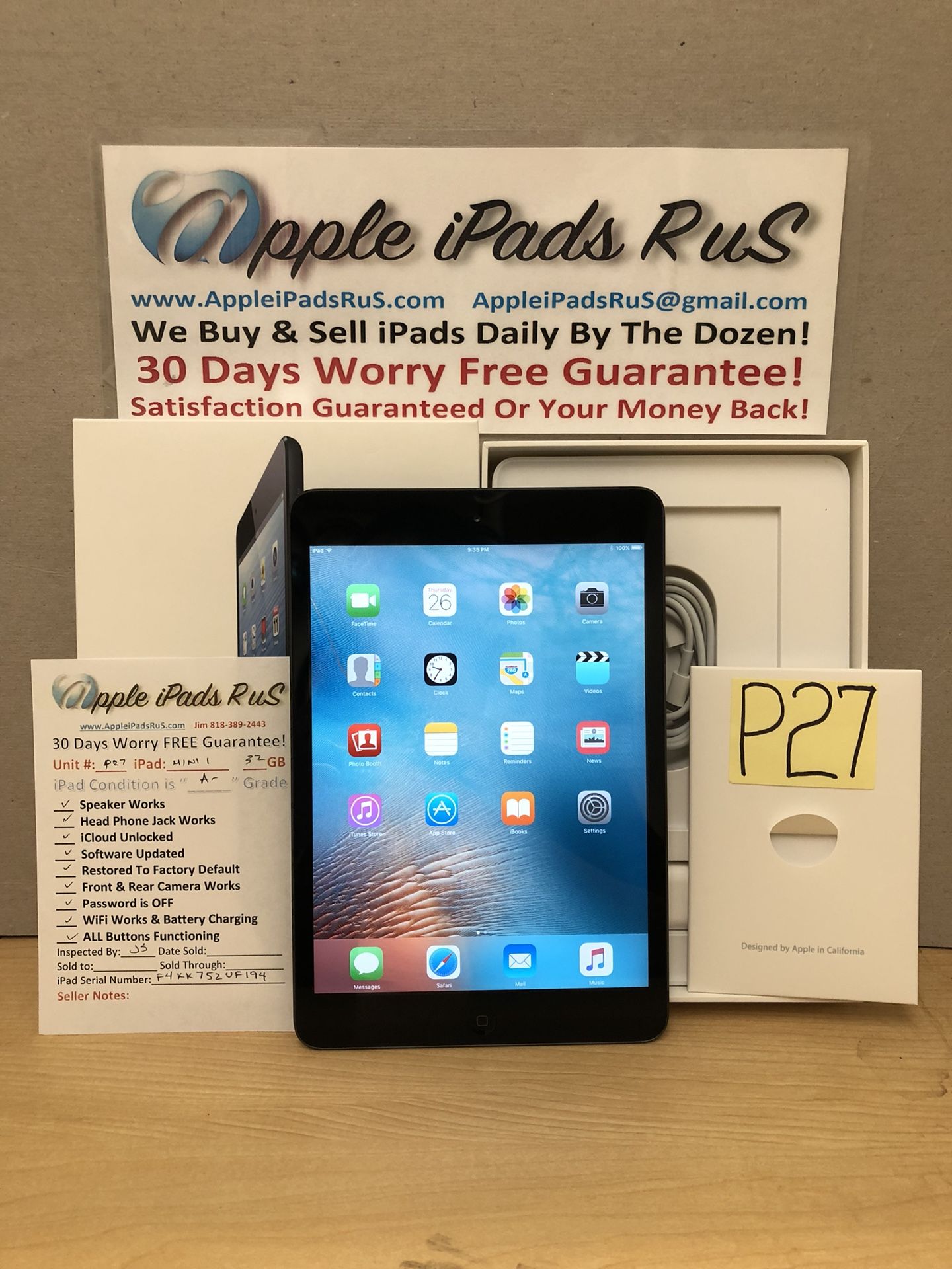 P27 - iPad mini 1 16GB