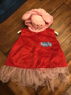 Brand new Peppa pig costume