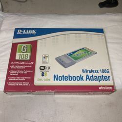 D-link Wireless 108 G Notebook Adapter Air Plus Extreme G