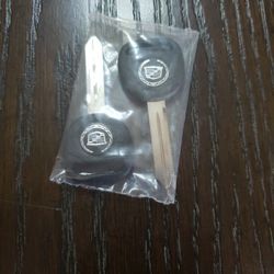 NEW - Pair Of Cadillac Uncut Keys