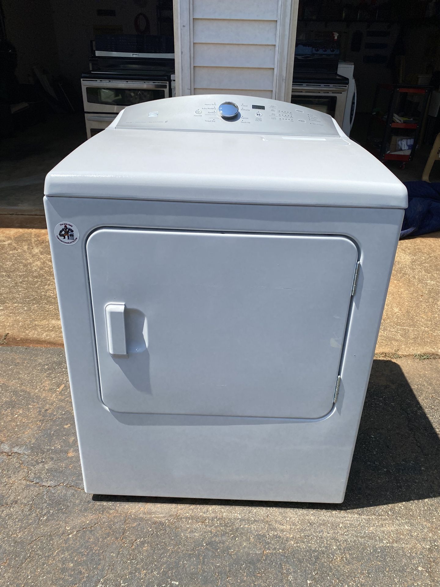 Kenmore High Capacity Electric Dryer With Digital Console