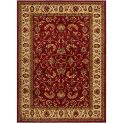7'8"x10'4",Home Dynamix Royalty Elati Traditional Area Rug Oriental Red/Ivory
