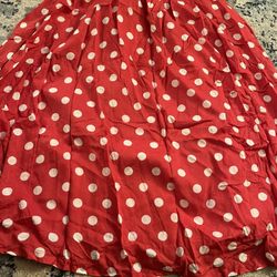 Polka Dot Skirt Size M - New 