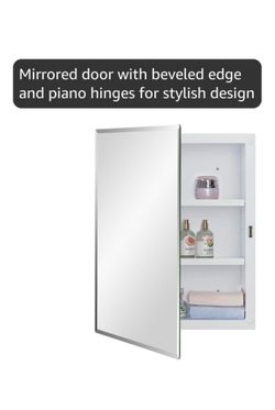 Medicine cabinet with mirror