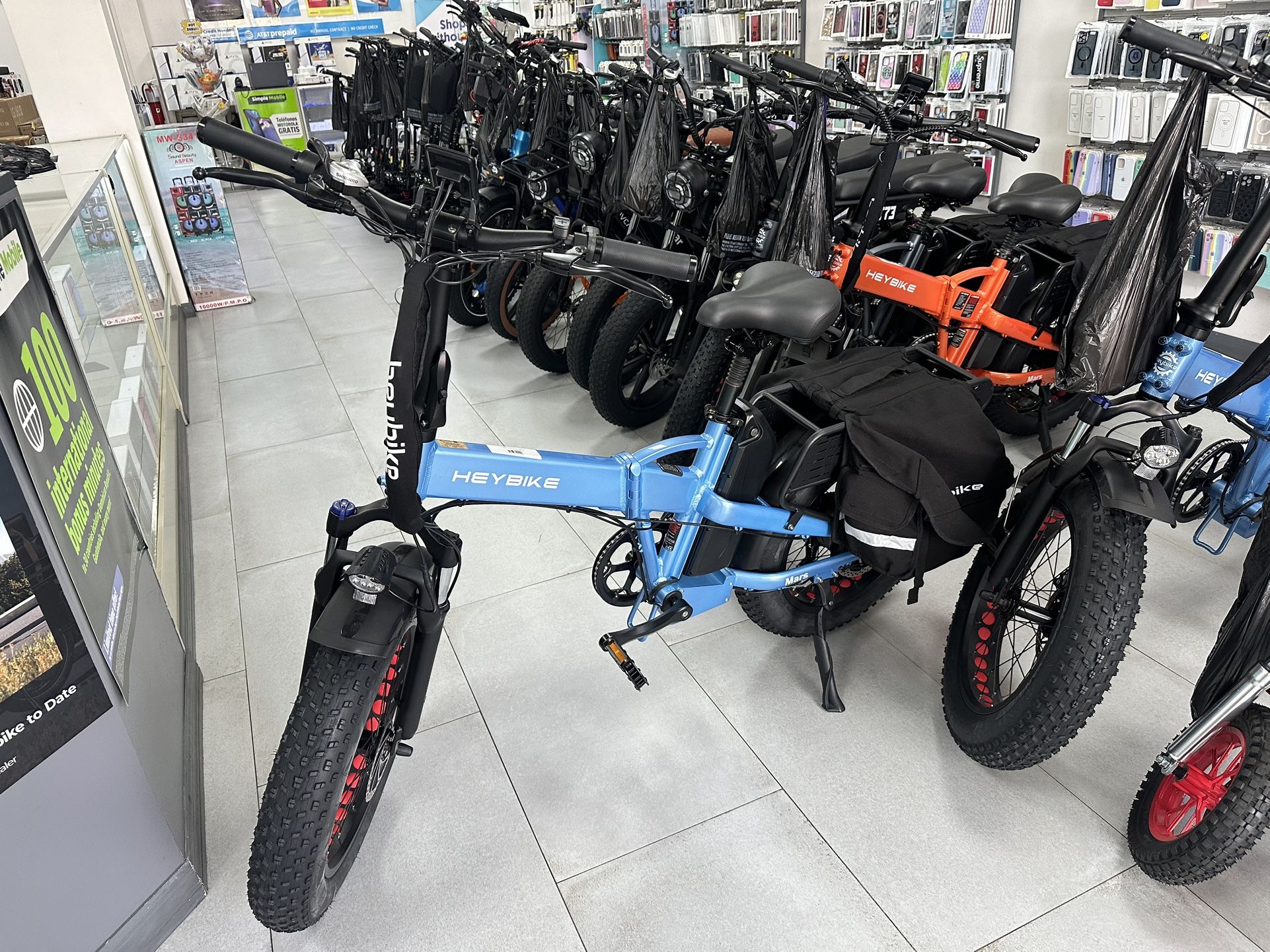 Heybike Mars 2.0 Electric Bicycle 28MPH 750Watts! Finance For $50 Down Payment!!