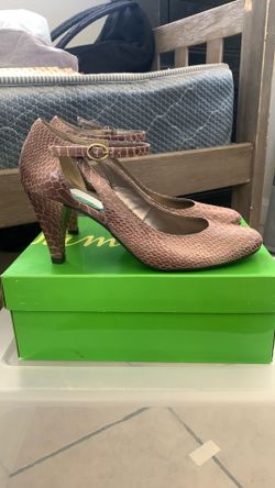 Snake Print Heels