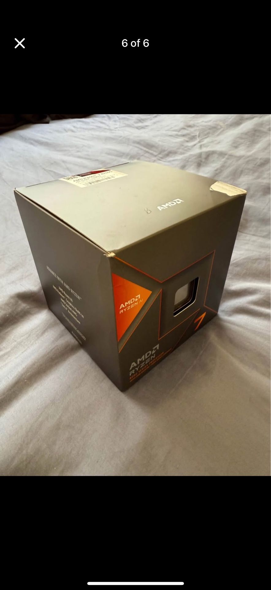 AMD Ryzen 7 8700G Desktop Processor with AMD Ryzen AI and Radeon 780M Graphics part# 100-10001236box