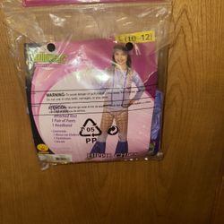 Girls Hippie Halloween Costumes Size 10/12