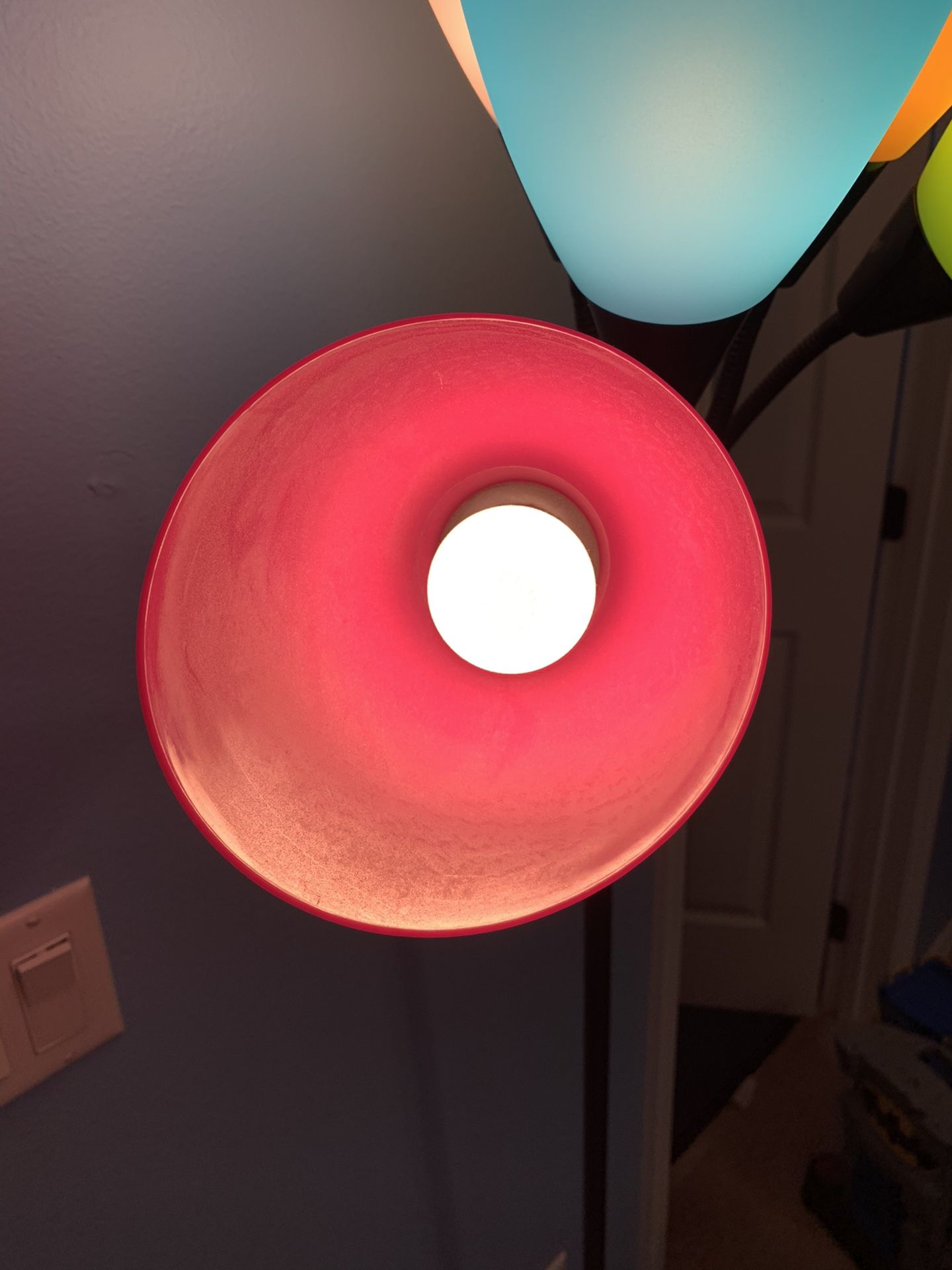Colored lamp