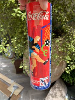 1994 FIFA World Cup USA Coca-Cola Official Sponsor Collector's Bottle & Tube -