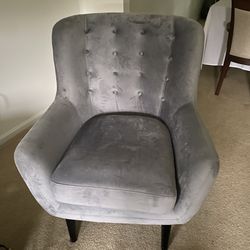 Two Grey Chairs 