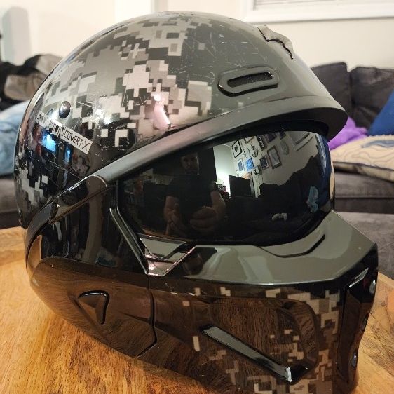 SCORPION EXO COVERT X MOTORCYCLE  HELMET  ☆Priced To Sell!☆