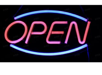 Pen+Gear Neon LED Open Sign