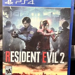 Resident Evil 2 For PS4
