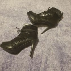 Women's Peekaboo Wrap Around Heels