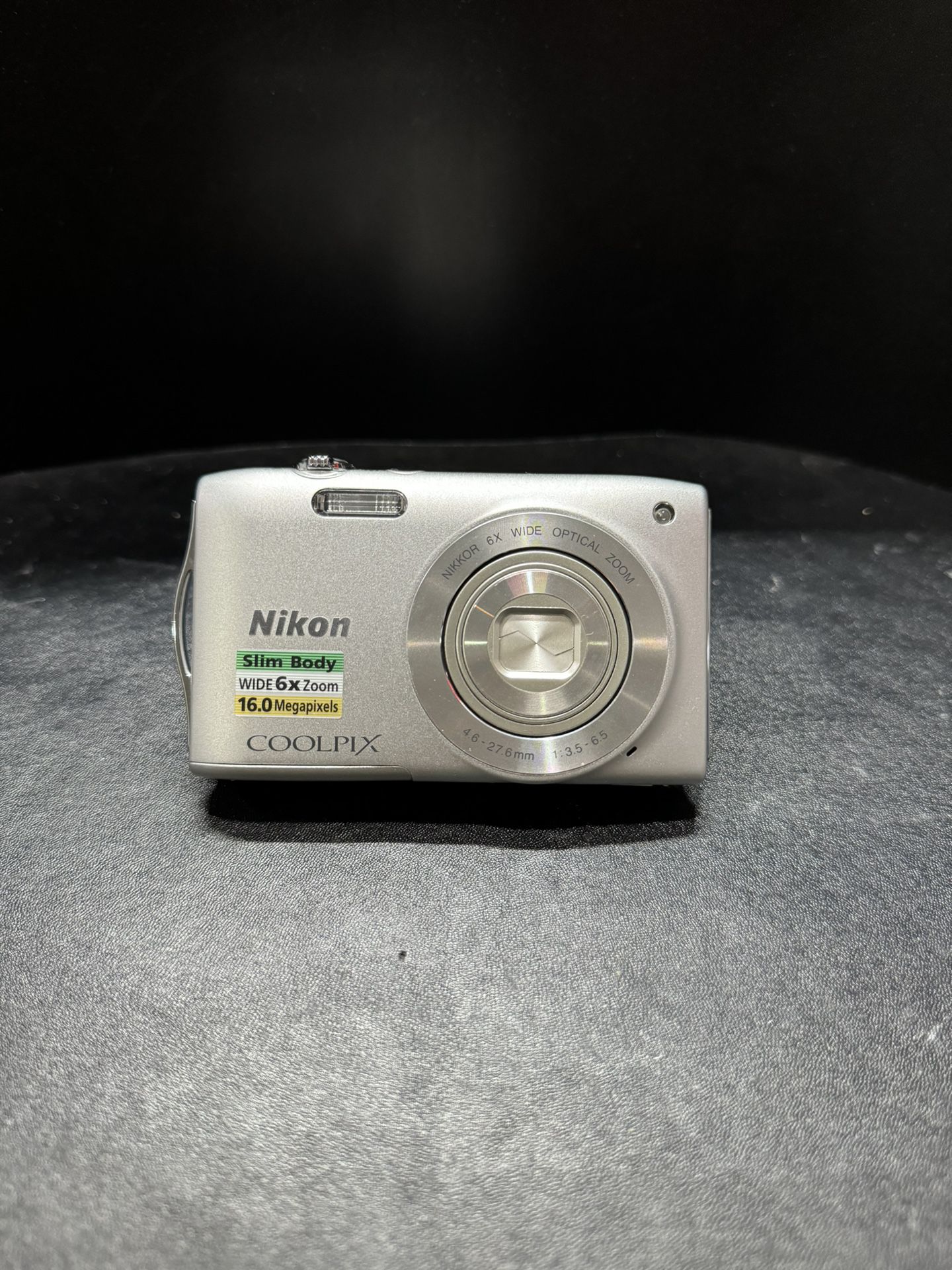Nikon Coolpix S3200 16.0 Mp 6X Wide Optical Zoom Digital Camera
