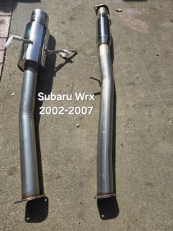 Subaru Wrx 2002-2007 Catback Exhaust System