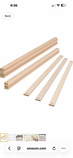 JINS&VICO Pack of 13 Count Bed Slats, Twin Size 39.8”Lx2.1”Wx0.7”H, Heavy Duty Replacement Wooden Slats Mattress Support, Fits Most Beds, Twin 39.8 In