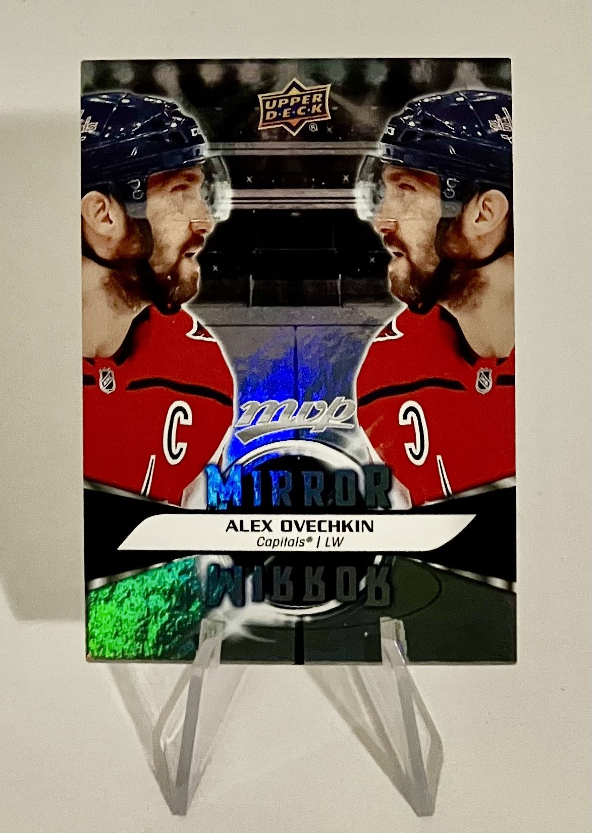 2020-21 Upper Deck MVP ALEX OVECHKIN Mirror Mirror #MM-8 Washington Capitals
