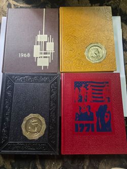 Bellflower H.S. Yearbooks 1968 thru 1971 available