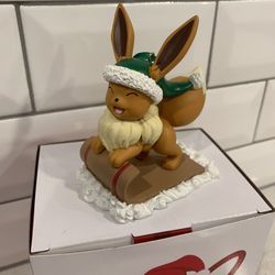 Eevee Pokemon Center 2020 Ornament *MINT* Christmas Exclusive