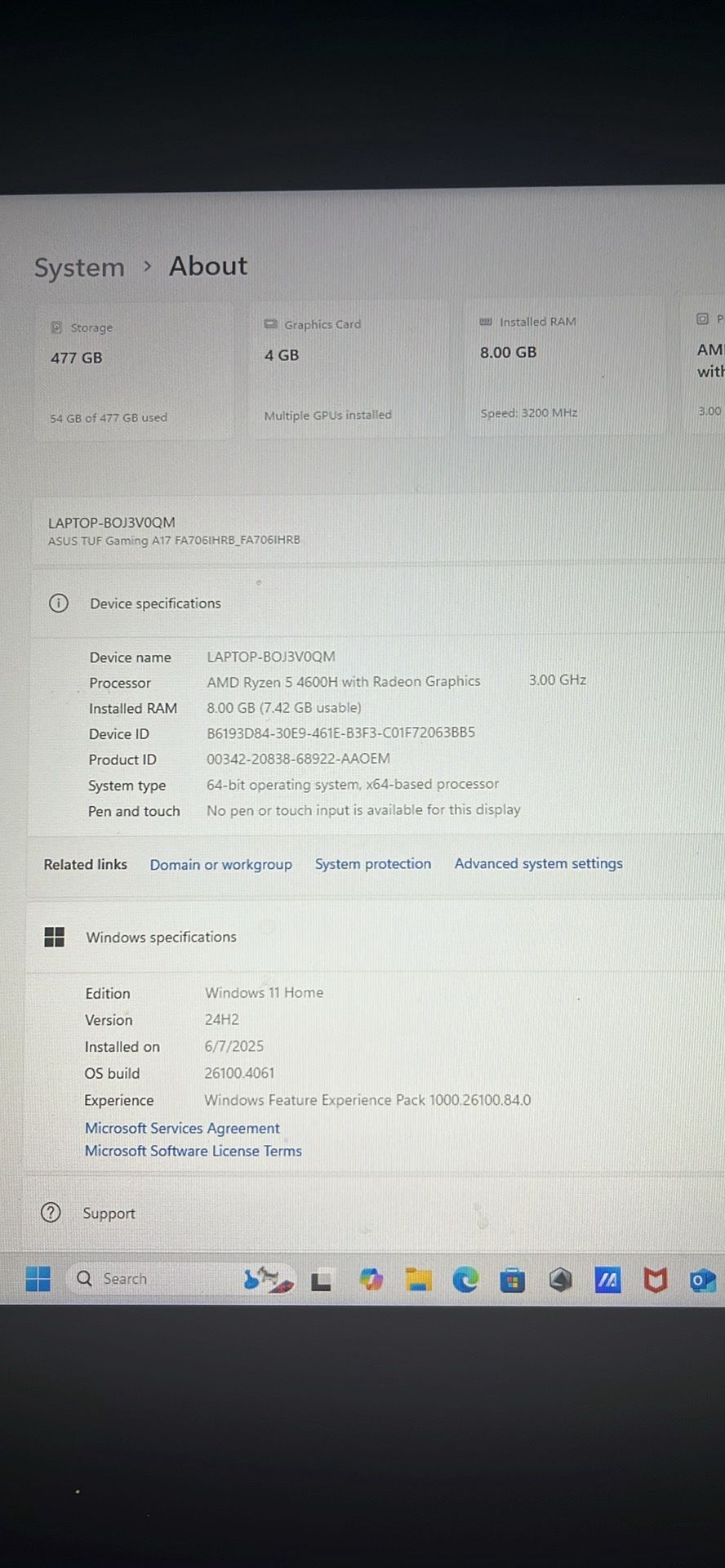 Asus Gaming Laptop 