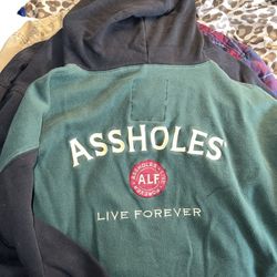 ASSHOLES LIVE FOREVER SWEATER HOODIE
