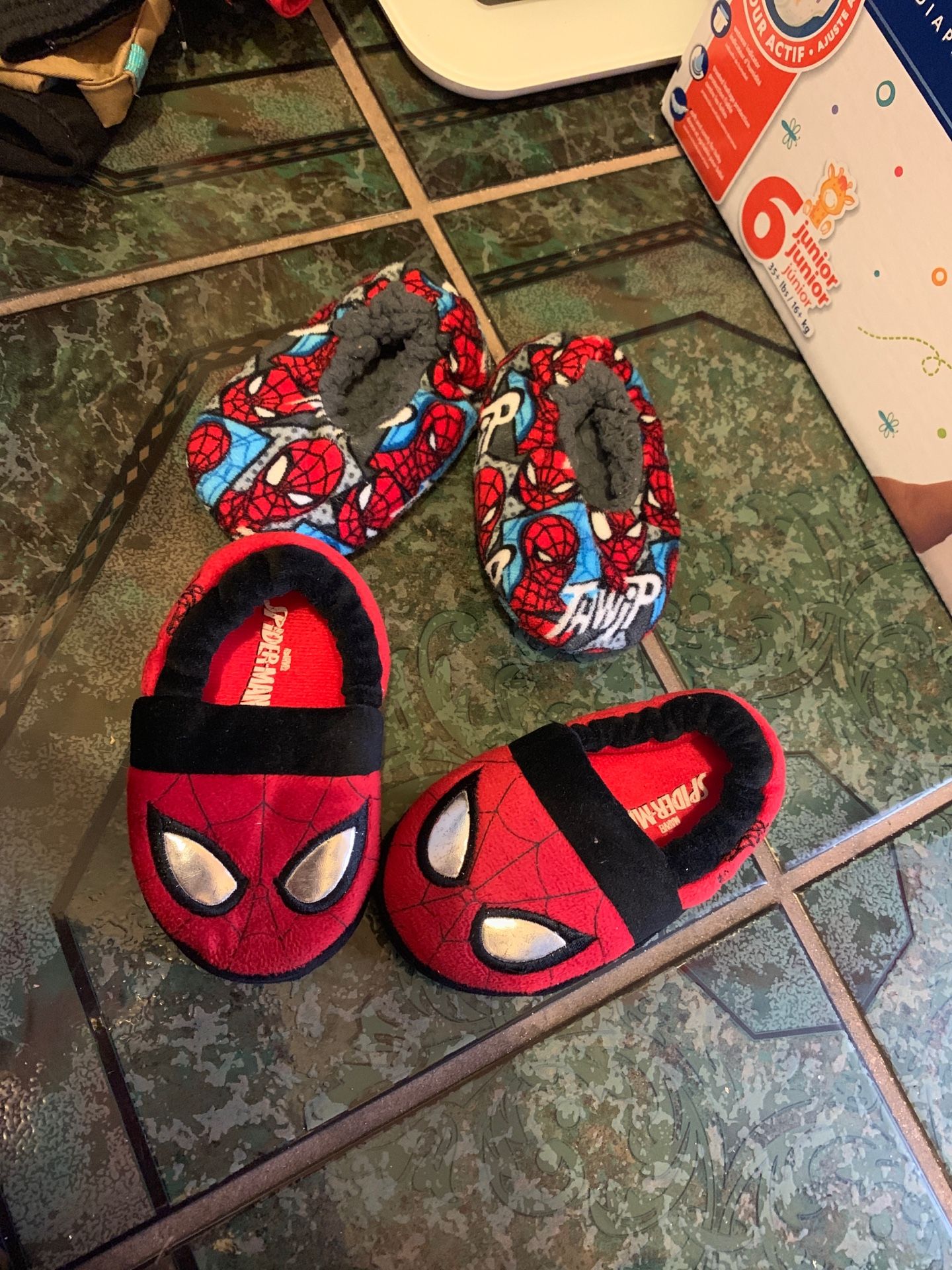 Spider-Man slippers