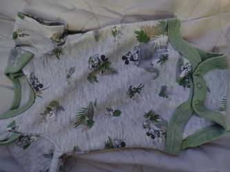 Newborn Mickey onesie
