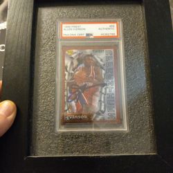 1996 Topps Finest - Apprentices Insert Allen Iverson Rookie Auto *PSA DNA CERT*