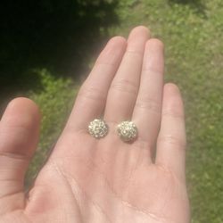 10k Nugget Earrings