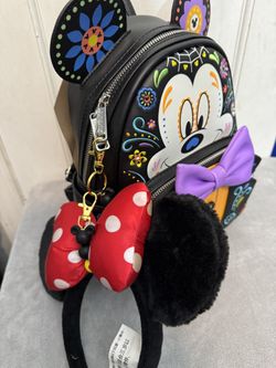 Beaded Disney Ears Backpack Holder 