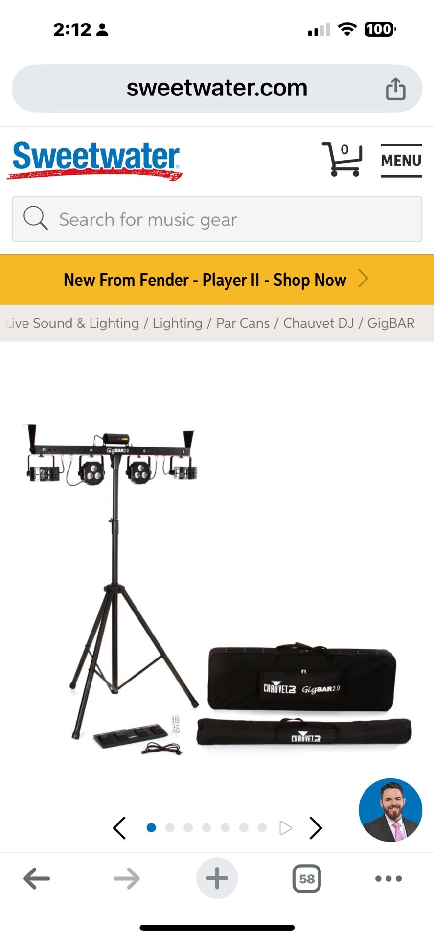 Chauvet IRC set