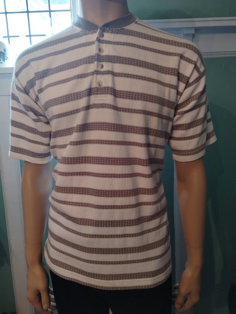 Jazzman Sportswear Men's Cotton Shirt Size L 